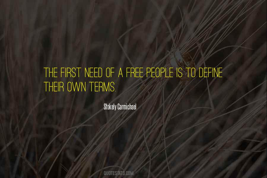 Stokely Carmichael Quotes #1604229