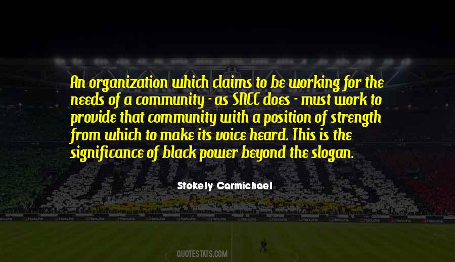 Stokely Carmichael Quotes #517951