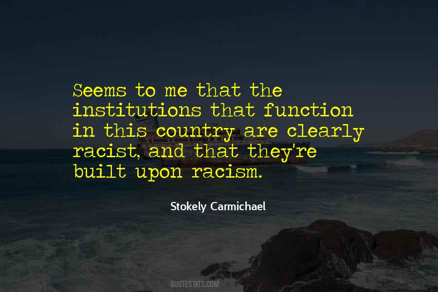 Stokely Carmichael Quotes #571769