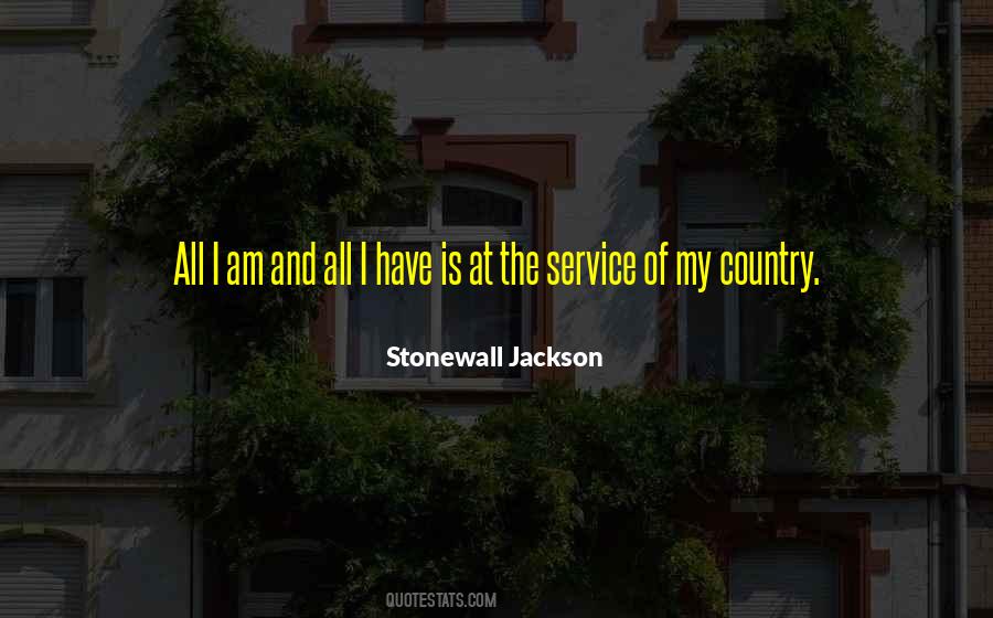 Stonewall Jackson Quotes #22438