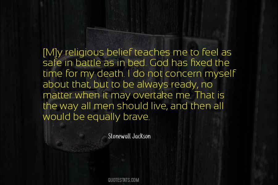 Stonewall Jackson Quotes #354554