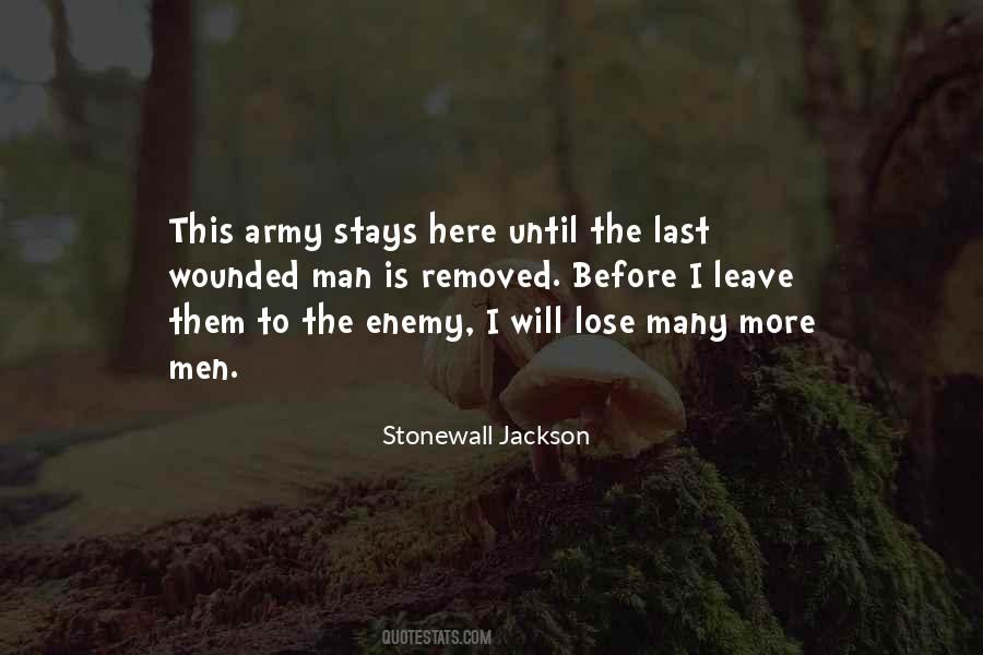 Stonewall Jackson Quotes #775983