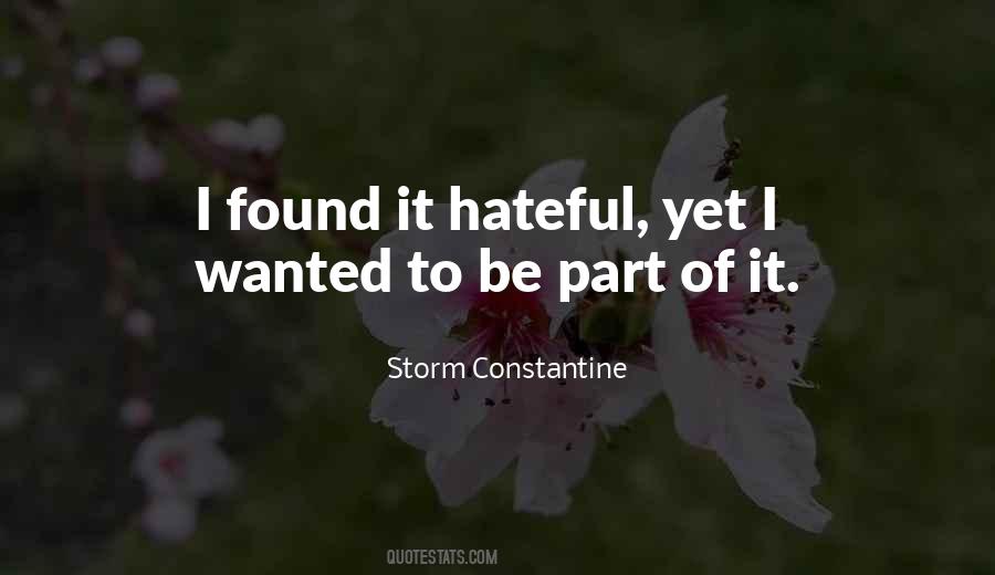 Storm Constantine Quotes #1320753