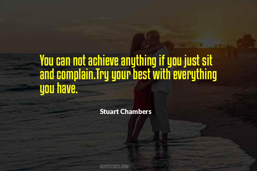 Stuart Chambers Quotes #1525472