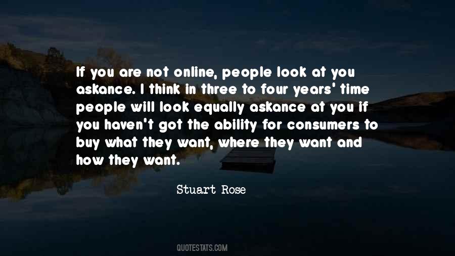 Stuart Rose Quotes #1566487
