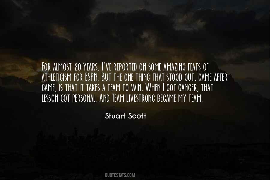 Stuart Scott Quotes #1557941