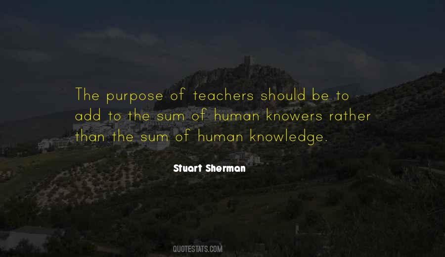 Stuart Sherman Quotes #294407