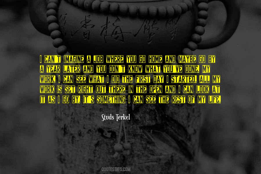 Studs Terkel Quotes #1406140