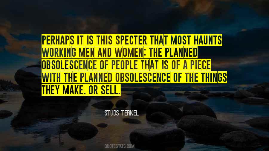 Studs Terkel Quotes #1619308