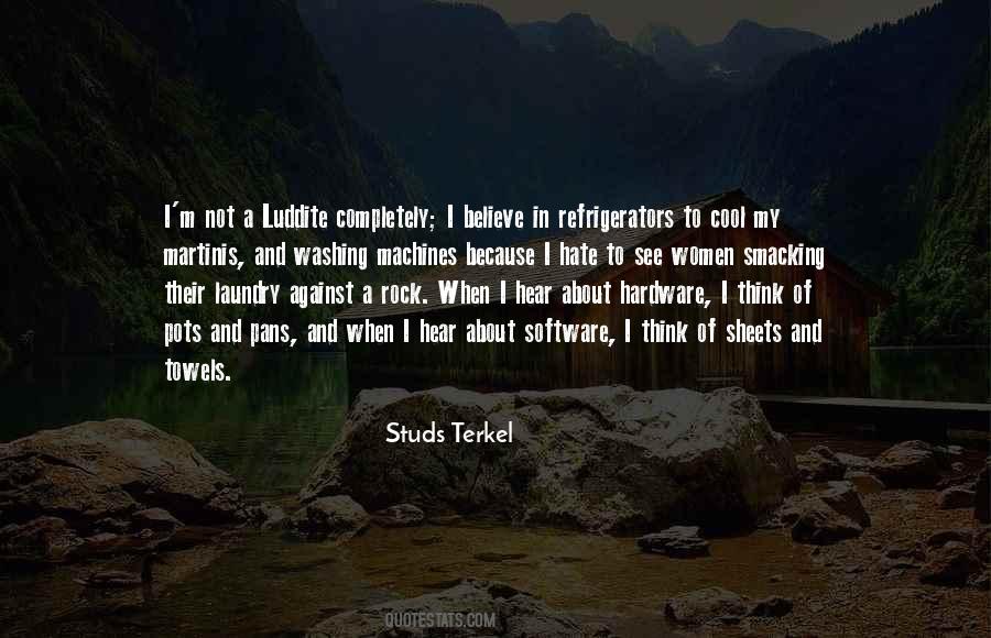 Studs Terkel Quotes #1840563