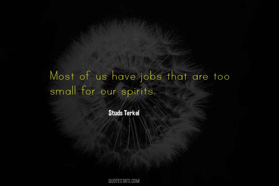 Studs Terkel Quotes #382116