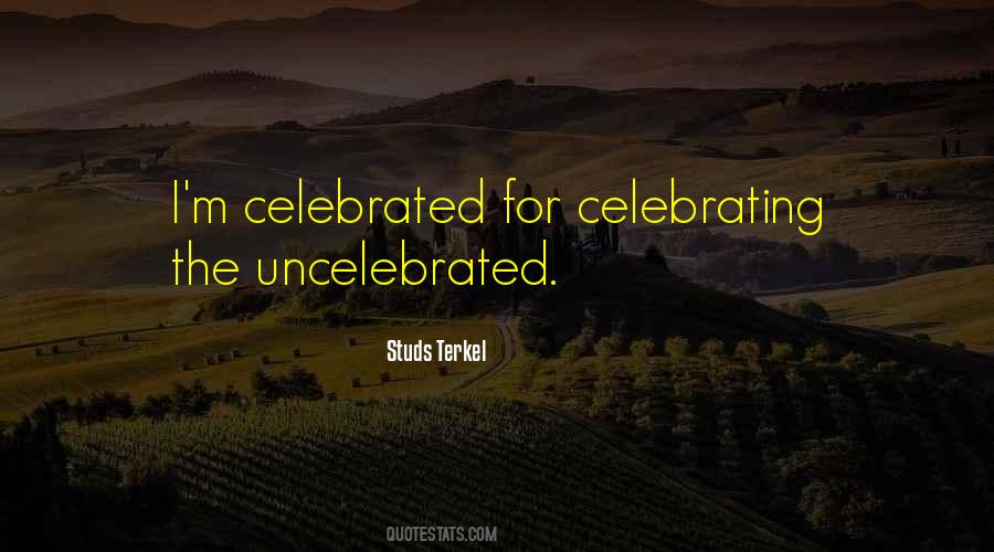 Studs Terkel Quotes #498484