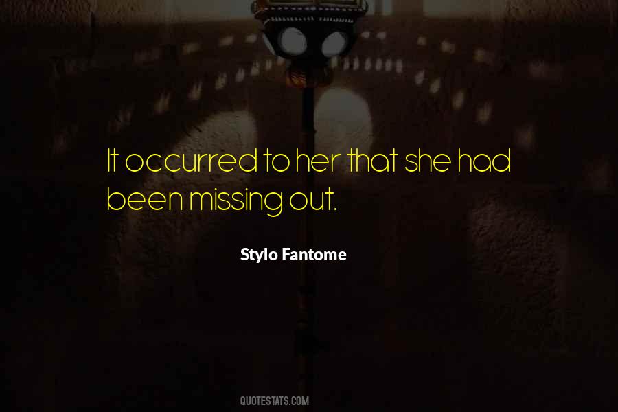 Stylo Fantome Quotes #898732