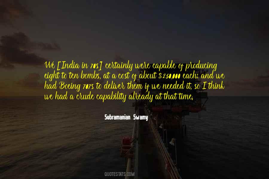 Subramanian Swamy Quotes #1623448