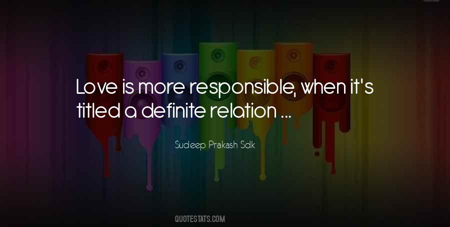 Sudeep Prakash Sdk Quotes #124740