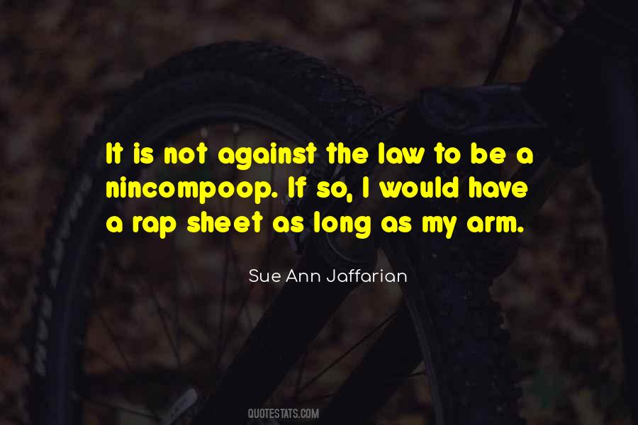 Sue Ann Jaffarian Quotes #914081