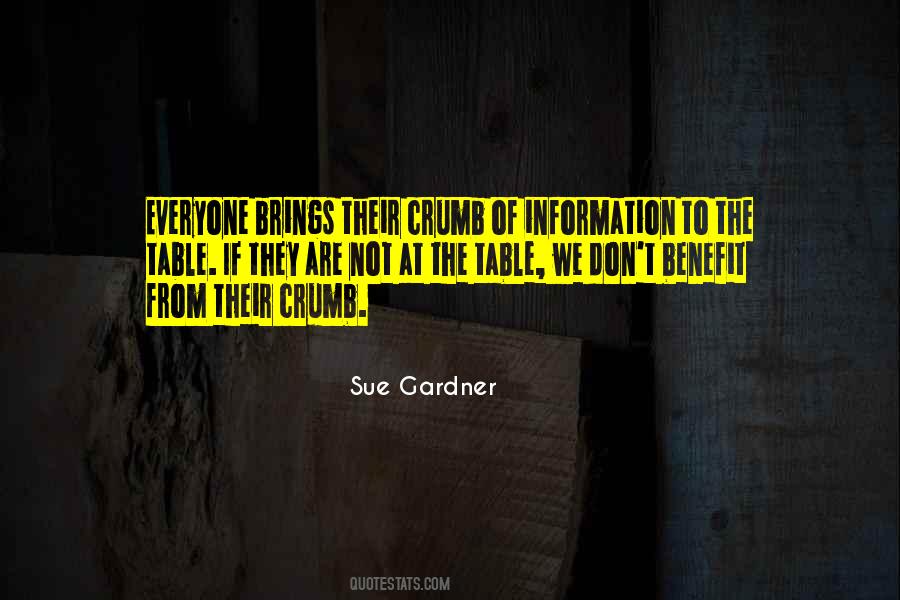 Sue Gardner Quotes #1045884