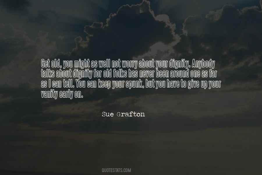 Sue Grafton Quotes #94694