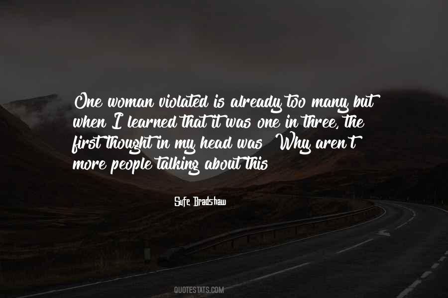 Sufe Bradshaw Quotes #18185