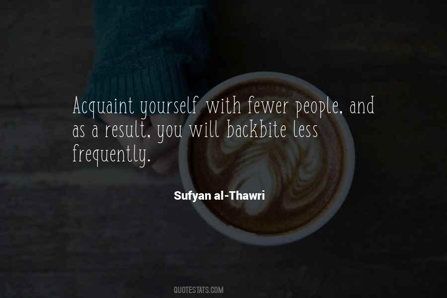 Sufyan Al-Thawri Quotes #1439600