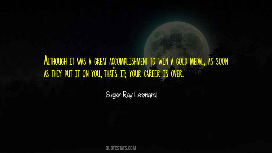 Sugar Ray Leonard Quotes #1044292