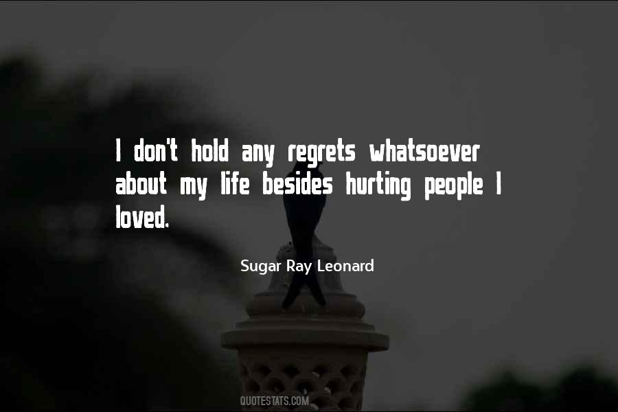 Sugar Ray Leonard Quotes #1073691