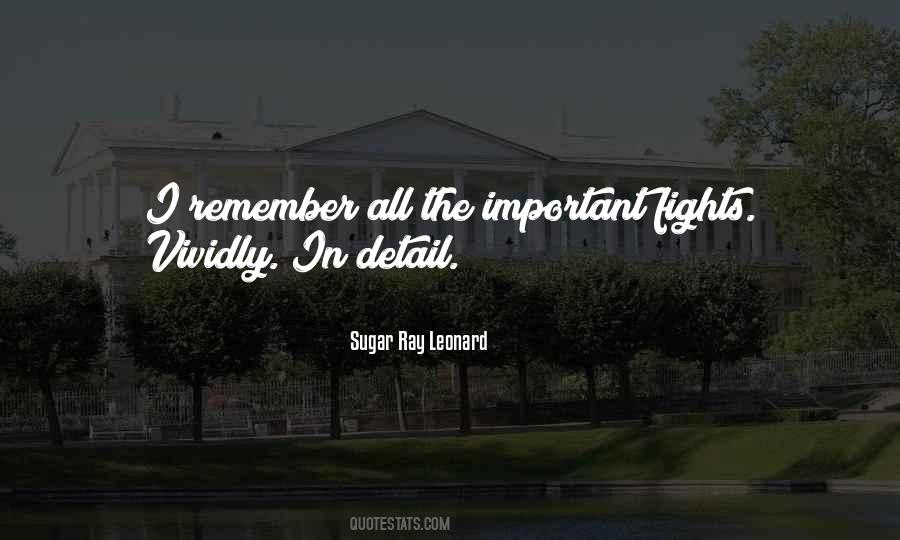 Sugar Ray Leonard Quotes #1295805