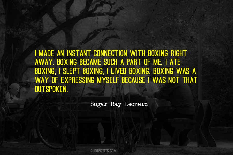 Sugar Ray Leonard Quotes #210190
