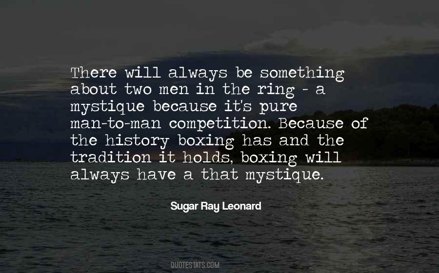Sugar Ray Leonard Quotes #614409