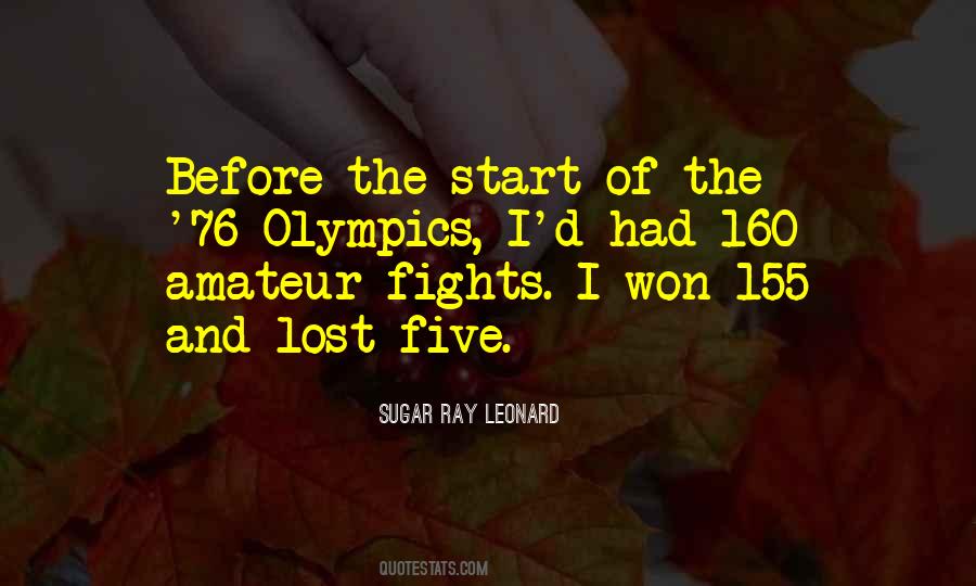 Sugar Ray Leonard Quotes #939442