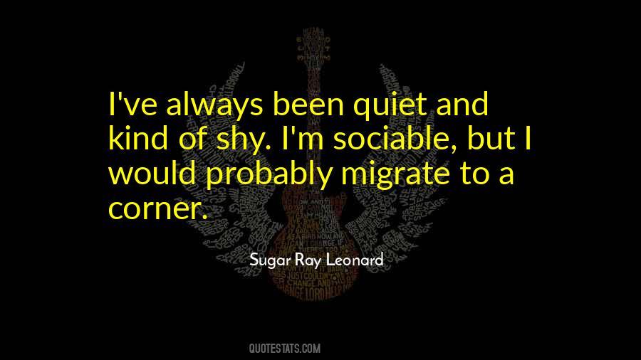 Sugar Ray Leonard Quotes #955240