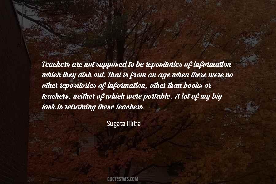 Sugata Mitra Quotes #1356248