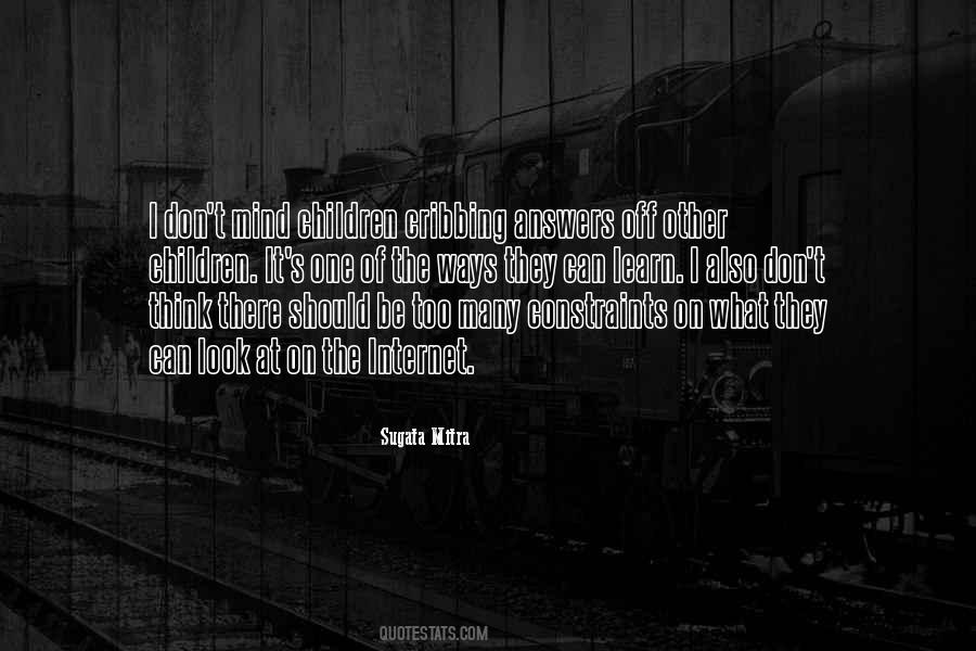 Sugata Mitra Quotes #380754