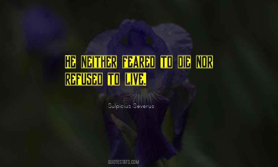 Sulpicius Severus Quotes #145017 Sulpicius Severus Quotes #145017