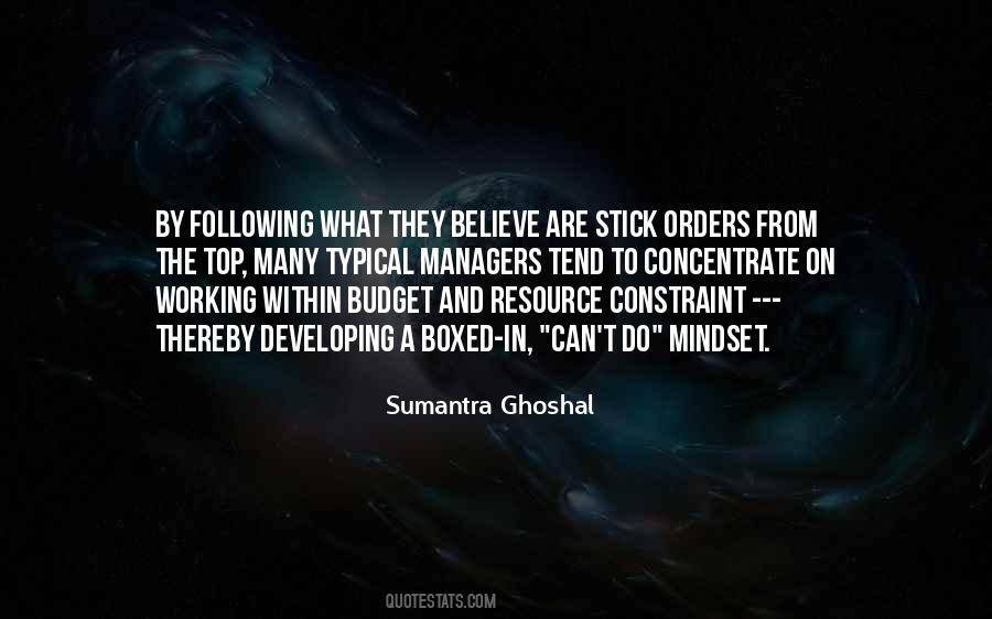 Sumantra Ghoshal Quotes #1538786