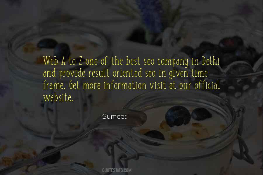 Sumeet Quotes #1008027