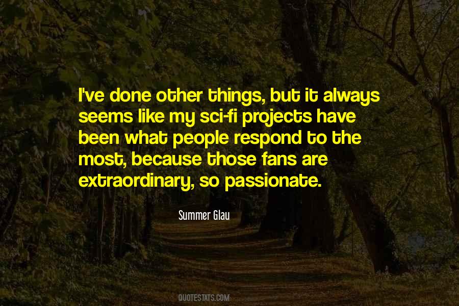 Summer Glau Quotes #1375067