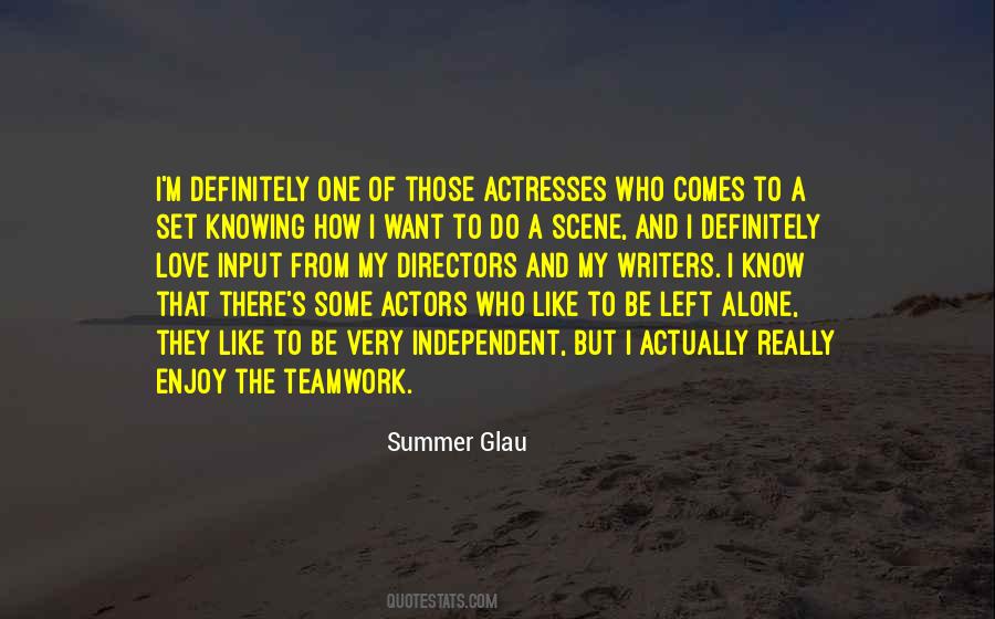 Summer Glau Quotes #751669