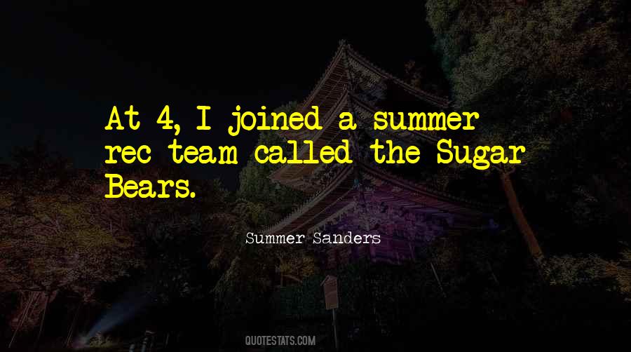 Summer Sanders Quotes #1737825