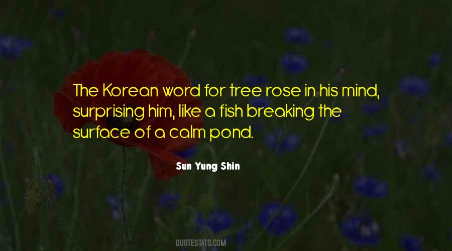 Sun Yung Shin Quotes #308433