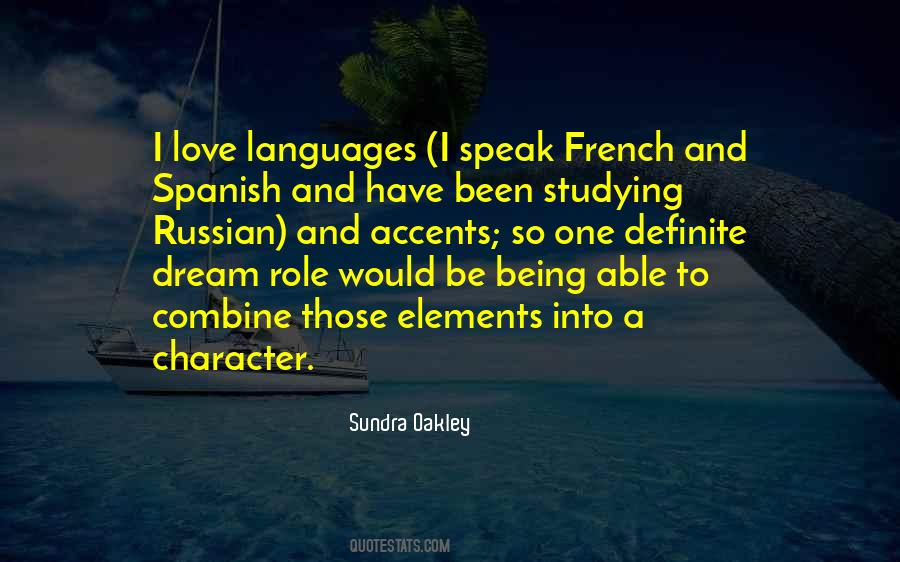 Sundra Oakley Quotes #1610453