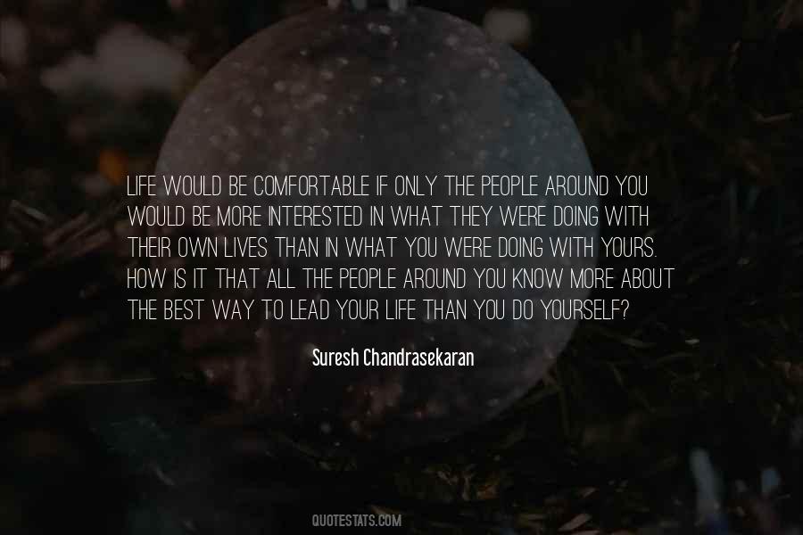 Suresh Chandrasekaran Quotes #1267154
