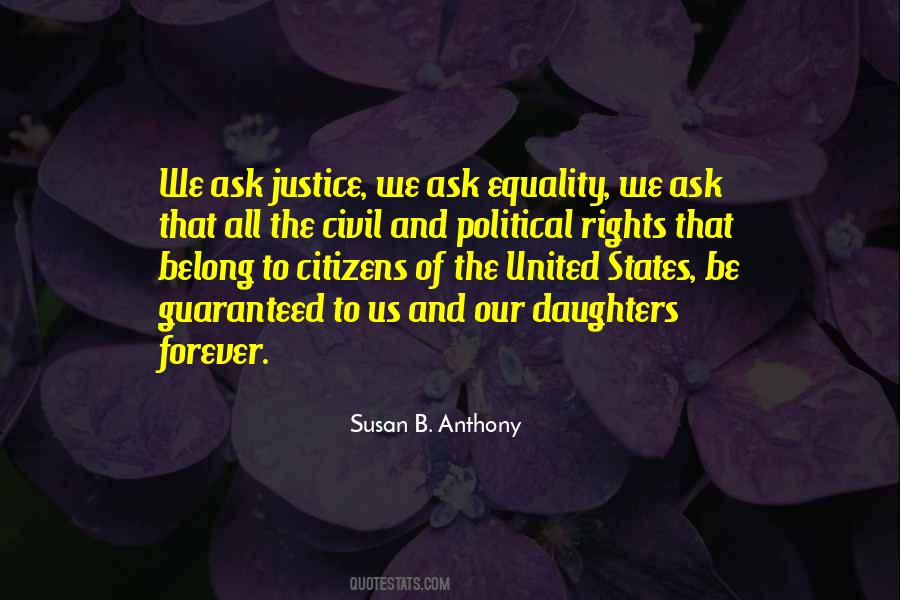 Susan B. Anthony Quotes #500501