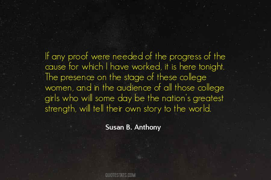 Susan B. Anthony Quotes #514305