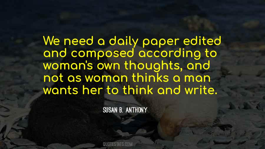 Susan B. Anthony Quotes #900899