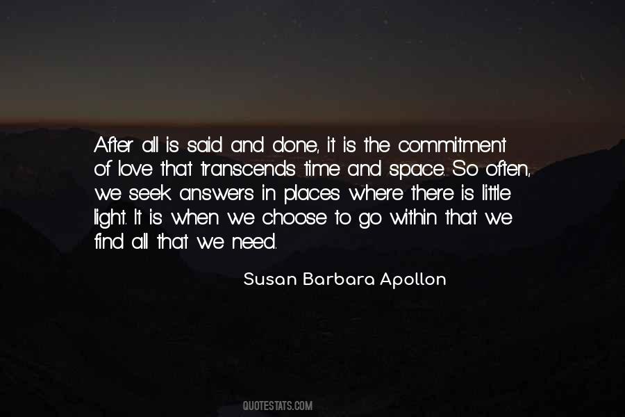 Susan Barbara Apollon Quotes #440096