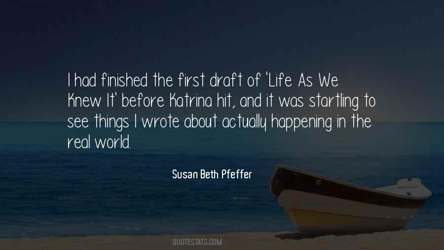 Susan Beth Pfeffer Quotes #1057882