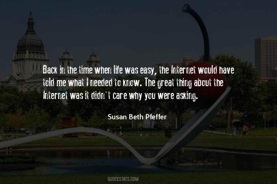 Susan Beth Pfeffer Quotes #850050