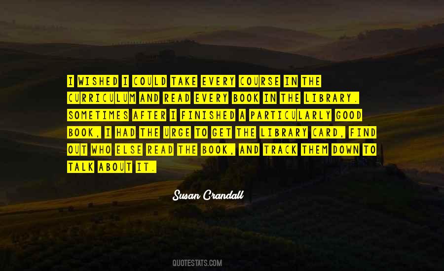 Susan Crandall Quotes #1847916