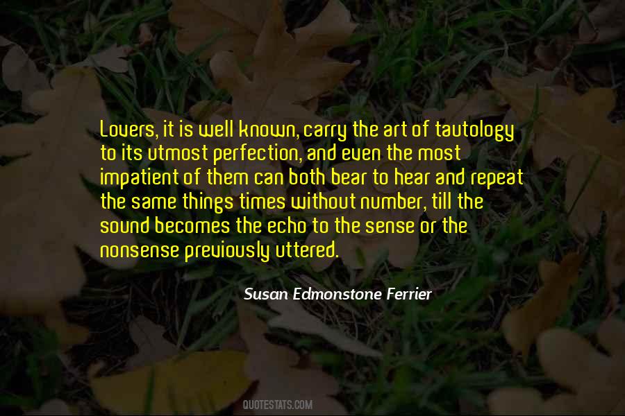 Susan Edmonstone Ferrier Quotes #645660